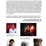 Haitian playwrights and poets take center stage in New York City on March 31, 2010